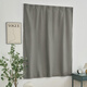 Xianyifen punch-free self-adhesive slide finished curtains blackout bedroom 99% blackout heat insulation sun protection bay window balcony sunshade cloth gray (99% blackout) width 1.2*height 1.8 meters (with 1.0 meters self-adhesive rail)