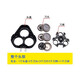 Feiyi eignet sich für die Philips Razor Head Series 1000 3000 Serie Razor S1010 S1020 S1050 S1520 S3203 Zubehör Feiyi ist für die Serie 1000 S1010 S1020 geeignet
