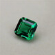 Emerald loose stone square color Colombian green jade square 7X7mm