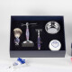 Goringslan doppelseitig Blade Rasierbehandlungshandbuch Rasierer Set Geschenkbox Geburtstagsgeschenk Souvenir 10971 Holzkornfarbe/7 Stück Set mit 20 Klingen