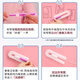 高洁丝（Kotex）卫生棉条大姨妈游泳神器内置隐形量多型导管式月经棉条棒 大流量【3 支】散装建议 欧洲进口棉芯短导管棉条