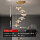 LAMPE Kaisaro Chandeliers de restauration en cuivre Full Copper MODER