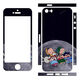 膜鹿堂适用适用iPhone5S彩膜前后苹果SE钢化膜卡通5代后壳贴纸来图定制 苹果5/5S/SE钢SF-13882iphone