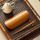Zhumingtang bamboo tea set three-piece tea clip tea lotus tea filter tea towel holder tea set tea ceremony six gentlemen kung fu tea set accessories old bamboo Qingfeng two-piece set