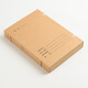 Thai Dark 674g Caja de archivo de tecnología de papel de Kraft de Kraft A4 Nuevo estándar GB/T11822-2008 CAJA DE ARCHIVO DE CIENCIA Y TECNOLOGÍA ANCHO 40 mm 10 piezas