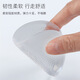 Simei silicone forefoot pad high heel insole half size insole women's high heels inside anti-slip pad summer transparent silicone insole [dispensing non-slip style] forefoot pad (2 pairs) easy to travel, anti-top foot, not easy to slip