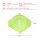 Yuan Xie Home Dumpling Making Machine Wrapping Mold Dumpling Clamp Dumpling Kitchen Gadgets Children's Dumpling Mold Toy 1 Set of 3 Colorful (Random Colors)