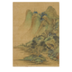 Yuan Shengmao Landschaft Bild Ancient Green Landscape Bilder berühmte Gemälde Replik Antike Gemälde hängen Gemälde