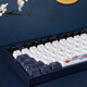 Amilo (Varmilo) Amilo China Chang'e Mechanical Keyboard/Capacitive Capacitive Keyboard Single Mode/Three Mode Gaming Keyboard Office Keyboard 87-key Dual Mode (Wired + Bluetooth) Capacitive V2 Violet Axle