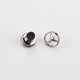 SHEYIJUN Mercedes-Benz brooch Mercedes-Benz star logo Mercedes-Benz badge badge Hollow logo car button metal versatile Mercedes-Benz logo