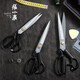 Zhang Xiaoquan's professional clothing cutting and sewing special scissors with tape measure manganese steel forged industrial cutting clothes curtain cutting large scissors masterpiece 11 inches JC-11