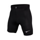 UCAN Rick's new men's tights, breathable elastic support base football tackle sports pants, game training, running, mid-waist short, black L