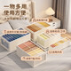 Youna Clothing Storage Box Artifact Fabric Storage Basket Clothing Wardrobe Layered Storage Box Household Frame Pants Organizing Box 4 Pack [Rice-Large] Jeans/Wovenjack Worsted Fabric/Foldable/Washable/No odor