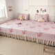 Jieliya GRACE tatami bed cover pure cotton 100% cotton bed sheet with lace clamped cotton quilted kang cover is large size thickened and non-slip K691 [other sizes can be customized] (2 meters + sag 40 cm) * 2.4 meters