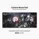WCZ mouse pad 700x300 Ark of Tomorrow Super Everyone Use Game Two Dimension Chen Amiya Skati JL-795 1000x500x4mm