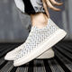 McQueen White Shoes Summer Board Board Board Zapatos de moda