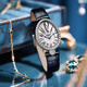 Kassaw Swiss Certified Watch Women's Queen Queen-Serie Frauen Gesichtsgürtel Persönlichkeit Oval Diamond-Set Small Dial Watch Flaggschiff-Version K825L Elegant Silber