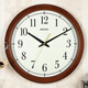 Seiko Seiko Wall Clock Wohnzimmer Tisch Wand Hanging Quarzuhr Home Moderne kreative leuchtende europäische Stil NO POWING 2024 Neues Modell 41 cm Luminöses QXA698B