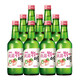 
JINRO Soup 360ml*9 bottles 13 degrees Peach flavor Imported Korean Foreign wine Brewing base wine
