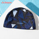 Kappa swimming cap for men and women, cloth cap that does not strangle the head, long hair, adults with face, small professional ear protection hat