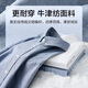 Made en Jingdong [Cotón Pure Cotton Oxford] Camisa de otoño de otoño de la camisa de hombres de manga larga para hombres Grey-Blue 42