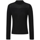 Firststation Daya Home Fashion Half High Neck Slim Slim Long Manche Base Shirt Women's 24 Automne et hiver Nouveau modèle 9905A noir 160 / 84A / M