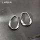 Lnieer925 Silver Needle Möbius Earrings Niche Earrings New 2025 New Earrings Earrings Women's High-end Earrings 925 Silver Needle Möbius Earrings (Price of Two)