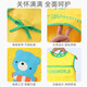 9i9 baby eating clothes summer waterproof and dirty baby children's bib rice bag drawing apron adjustable A406 shark