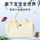 Antarktische Mama -Taschen -Handtasche Umhängetasche Crossbody -Bag Wasser mit Wagenhaken aus Mutter und Babytasche Leichtes Gewicht