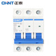 Chint NXB-63-3P-D63 industrial circuit breaker overload air switch small circuit breaker 3P D type 63A
