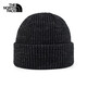 The North Face Sports Hat Autumn and Winter Universal Men's and Women's Outdoor Comfortable Winter Warm Knitted Beanie | 3FJW JK3/Black OS/One Size