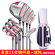POLO GOLF golf club set for women, complete set of golf professional competition clubs, beginner practice carbon clubs recommended by instructors, complete set of 11 steel shafts + golf bag 2