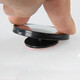 3R-Auto kleiner runder Mirror-Umkehrspiegel Rückspiegel kleiner runder Spiegel 360 Grad Rotatable Weitwinkelspiegel Reflektor Blindpot Assist Spiegel Schwarzer runder kleiner runder Spiegel [Spiegeldurchmesser 3,5 cm] 3R061