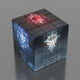Maoxinou's Mysterious Lord's peripheral fan third-level puzzle Rubik's Cube Student Creative Toy Figure High-value Unzip Gift Male D1477 Third-level Magic Cube