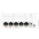 TP-Link Mercury Enterprise-Level-Schalterüberwachungsnetzwerkkabel Splitter Shunt Shunt Shunt High-Speed-Stall-Plug-and-Play-Sicherheitsüberwachung Spezialer Langstreckenübertragungs-POE-Switch [4 Port 100-Megapixel POE Switch] MCS1105M-P