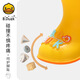 B. Duck Little Yellow Duck Shoes para niños para niños para niños Botas de lluvia de cuatro estaciones para niños y niñas Pies para bebés Botas de lluvia 5911 Amarillo 24
