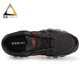Jingtu labor insurance shoes for men, insulated 10KV anti-smash plastic toe cap, anti-puncture, breathable, safe work function shoes 1152BK 38