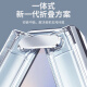 Shell Sister is suitable for Samsung GalaxyZ Flip6 mobile phone case transparent protective cover folding screen flip type full-inclusive anti-fall lens protection model