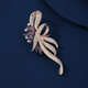 Marco Bizzarri high-end brand brooch Xingdai brooch high-end women's exquisite luxury suit anti-exposure brooch women's corsage 520 for wife A gift box
