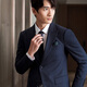 Anuncio Traje de lana de pájaro (Top) Anti-Wrainking Men's Blazer Slim Formal Wear KEBB246020U Azul 52B