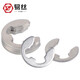 Easy stainless steel 304 open retaining ring E-type circlip buckle E-type circlip circlip for inner and outer shaft buckle 9 (50 pieces)