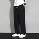
Dingfengbaoluo pants men's spring and summer thin fast drying trendy sports ice silk straight casual trousers 235 black XL