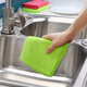 Carole fish scale rag thickened and enlarged rag kitchen large dishwashing handkerchief glass scouring pad cleaning cloth hotel dishwashing 4 pieces 50*40cm