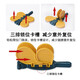 Zhenxiu Baby Schiebetür Schloss Sicherheitsschloss Fenster Glasschiebetür Schloss Anti-Clip-Handtür Fensterpfanne Schieber Schiebediel