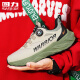 
Warrior running shoes men's rotating button men's shoes wear-resistant sports shoes men's 3899 sand color/military green 44
