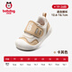 Babudou children's shoes baby toddler shoes soft sole anti-slip autumn style breathable anti-collision functional shoes for boys and girls baby shoes khaki 21
