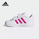 ADIDAS (adidas) zapatos casuales para hombres, niñas, niños, velcro deportivo, zapatos bajos livianos resistentes al desgaste, EG3890 tamaño 20/11.5cm/4k