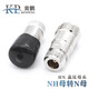 
RFQSUNHN male and female head to N female head HN female DIN L29 6/17 high voltage adapter high power connector PE9194 NH female head to N female