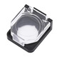 Button switch anti-accidental touch protective cover flat button knob waterproof and dustproof protective cover emergency stop button transparent protective cover 16mm square protective cover