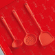 OU Ruibo Oriental Hongyun-Silicon SCOOP Cocina de tres piezas DIY/MILDA Herramientas de cocina Silicone Kitchenware Set Orb-699